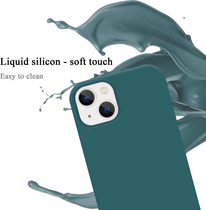 Actual product image Cadorabo Case for Apple iPhone 14 in TPU Liquid Silicone Case Style (Apple iPhone 14)