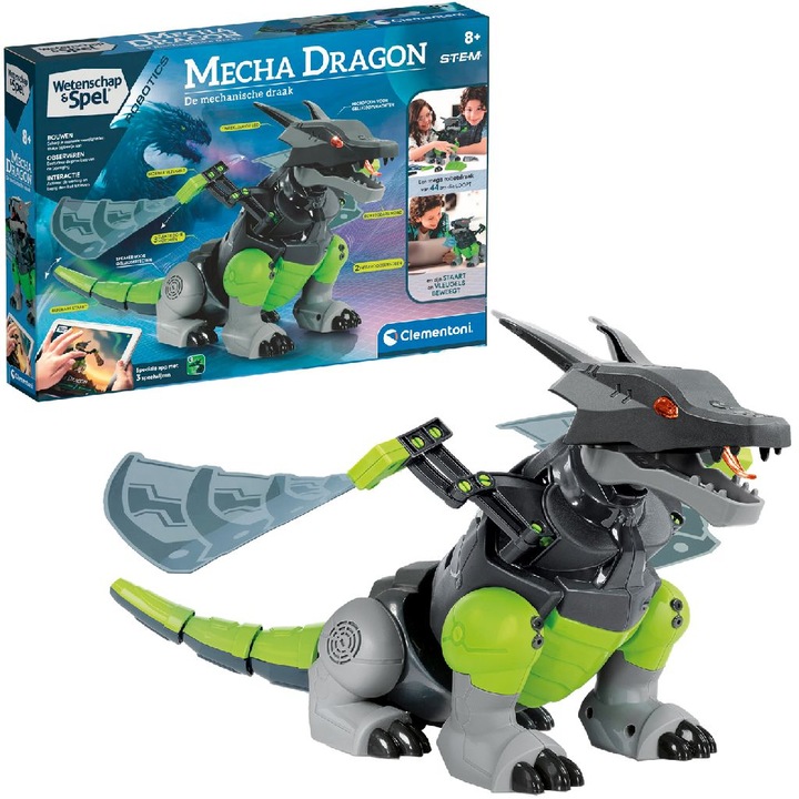 Immagine prodotto Clementoni Scienza e Gioco Robotica - Mecha Dragon
