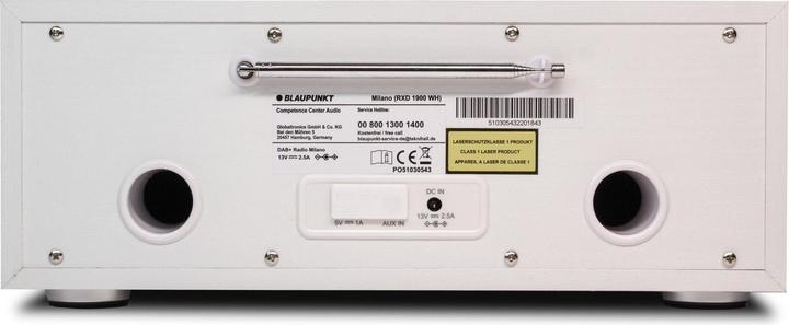 Produktbild Blaupunkt Nostalgie Internetradio mit CD | MILANO