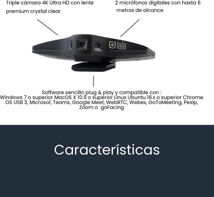 Actual product image Laiatech Panoramic Camera (180º) 4K