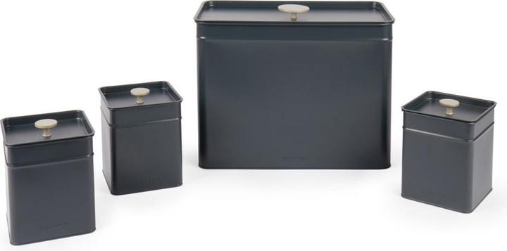 Salter BW126131EU7 Marino 4-Piece Bread Bin & Canister Set (14.20 l)