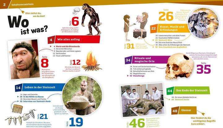 Produktbild Tessloff Steinzeit. Die Zähmung des Feuers (Deutsch, Dr. Andrea Schaller, Elisabetta Ferrero Milan Illustrations Agency, Nikolai Smirnov, 2017)