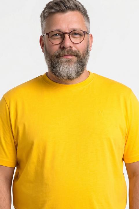Produktbild Men+ T-Shirts, 2er-Pack, Bauchfit, Basic, Halbarm (10XL)