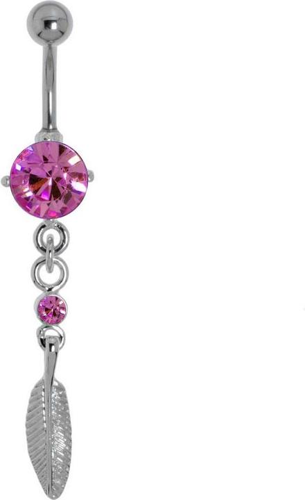 Image du produit Bijouteria Piercing nombril (Acier inoxydable, Laiton, Cristallin)