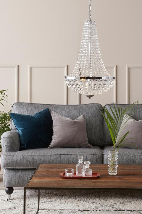 Produktbild Markslöjd GRÄNSÖ Chandelier 2L Chrome/MC