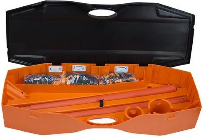 Produktbild Nils ZSB2 2-in-1 badminton and tennis net set + 2 rackets + 3 darts + case