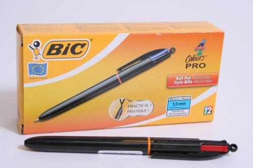Produktbild Bic 902129 biros Schwarz, Blau, Grün, Rot Medium 12 Stk. (Mehrfarbig, 12 x)