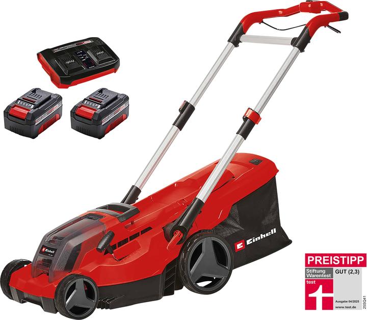 Einhell GP-CM 36/450 Power X-Change accugrasmaaier E-starter, incl. 2e accu, mulchfunctie, H (Oplaadbare batterij)