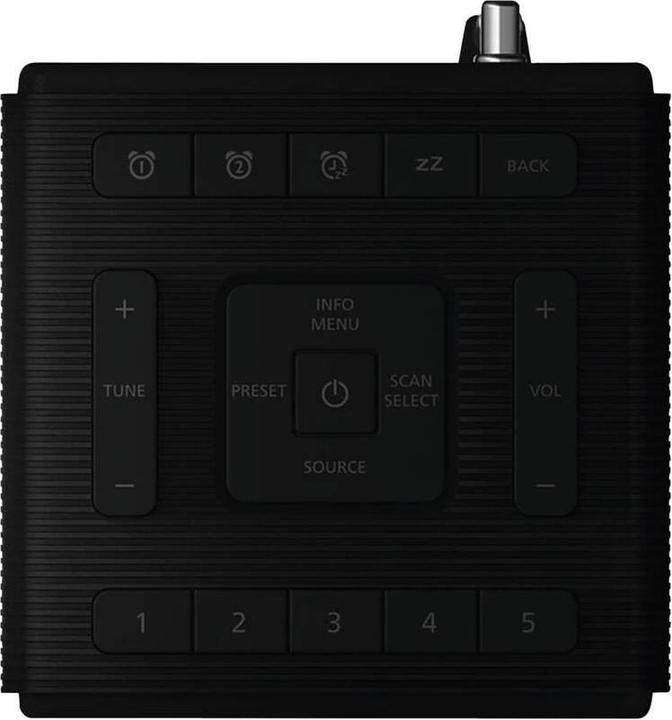 Actual product image Philips TAR5100/10 Wecker Digitaler Wecker Schwarz