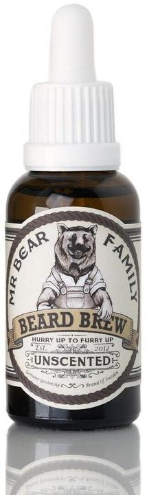 Actual product image Mr. Bear Family Beard Brew Unscented (30 ml)