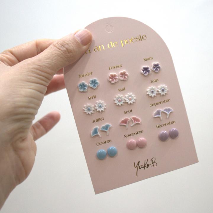 Image du produit Yuko.B Un an de Poésie (Acier inoxydable, Céramique)