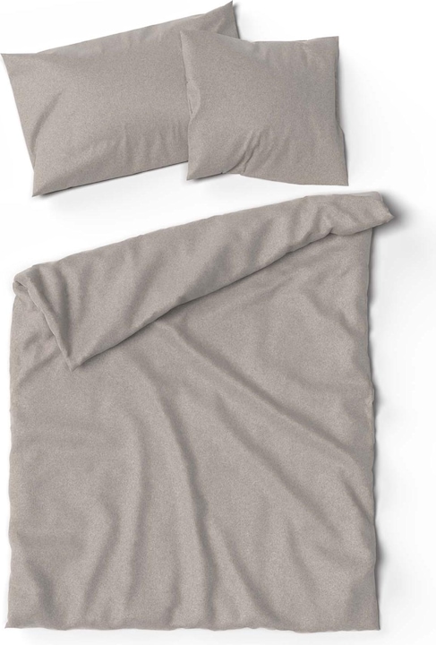Image du produit Lotus Bettwaren Literie flanelle unie (Taie d'oreiller, 65 x 65 cm)