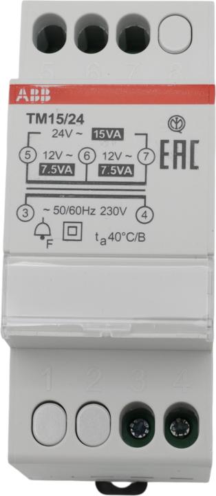 Image du produit ABB TM15/24 Transformateur de sonnerie