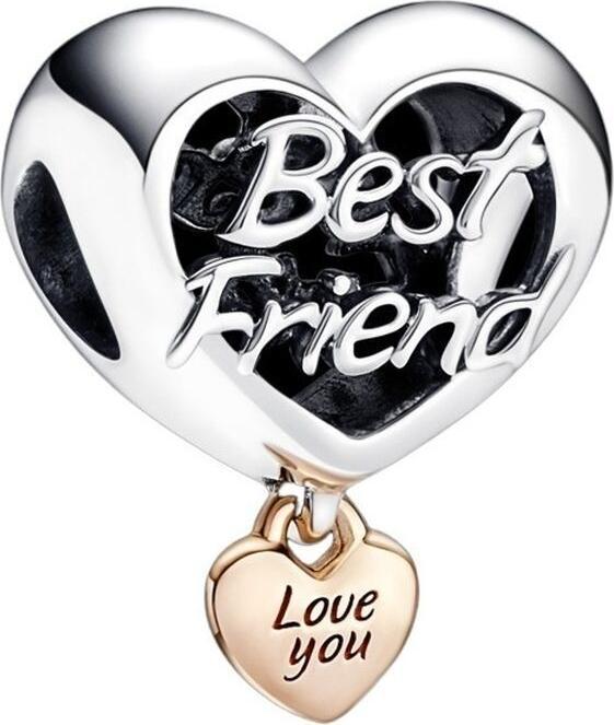Produktbild Pandora Love You Best Friend (Sterling Silber mit 14 Karat Roségold-Überzug)