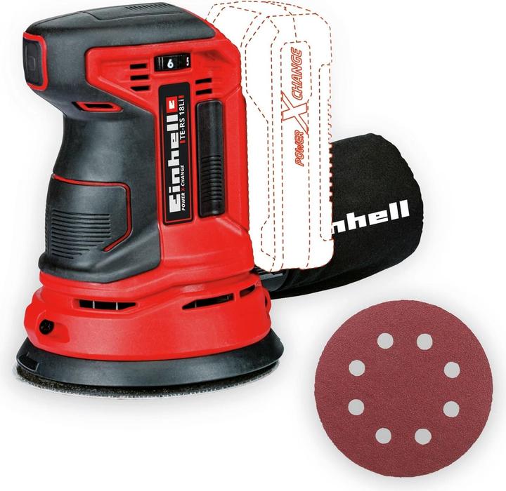 Produktbild Einhell Akku-Exzenterschleifer TE-RS 18 Li Kit (1x 4,0 Ah) (Exzenterschleifer)