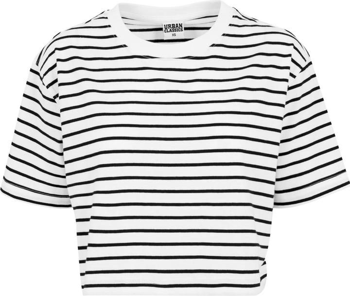 Image du produit Urban Classics Ladies Short Striped Oversized Tee (S)