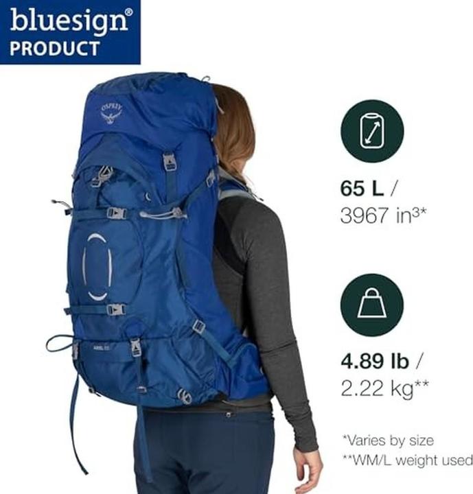 Image du produit Osprey Ariel 65 Trekkingrucksack WXS-S 75 cm (62 l)