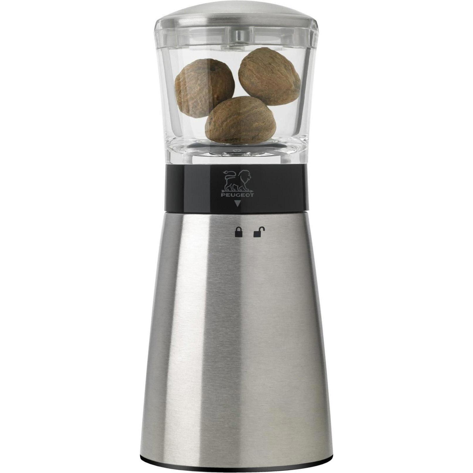 Peugeot Daman, Pfeffermühle + Salzmühle, Silber