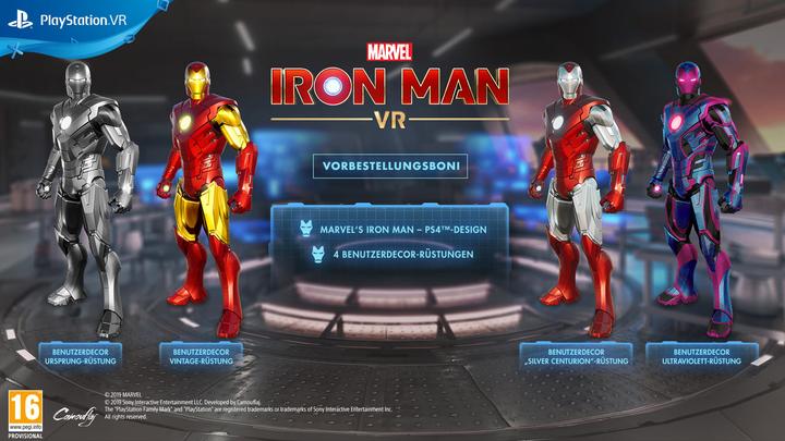 Image du produit Sony Marvel's Iron Man VR (PS4, Multilingue)