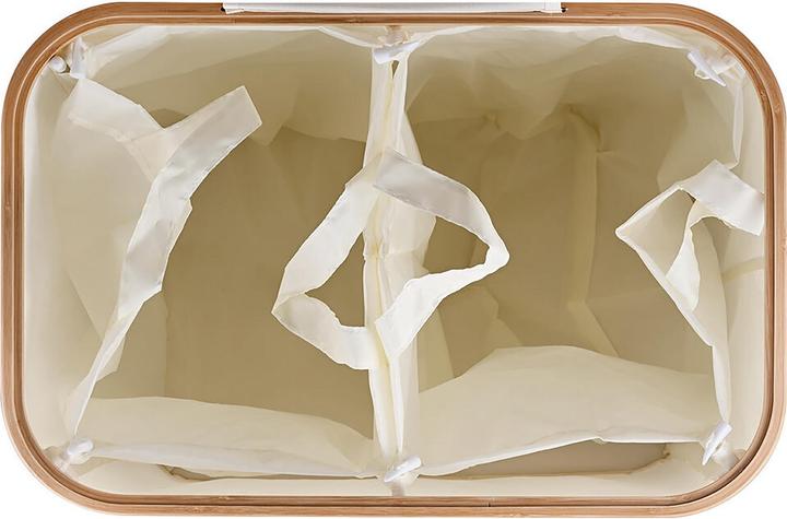 Actual product image Relaxdays Pfandflaschen-Sammelbehälter 2 Fächer (1 x)