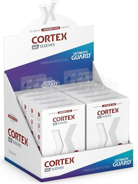 Produktbild Ultimate Guard 60 pochettes Cortex Sleeves format japonais Blanc