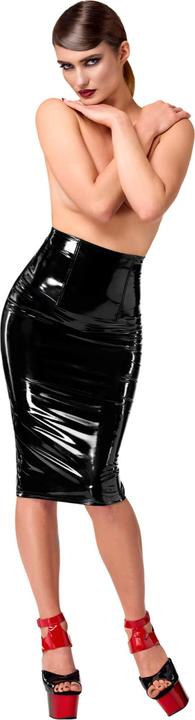 Produktbild Noir Handmade halblanger Rock in schwarz (M)