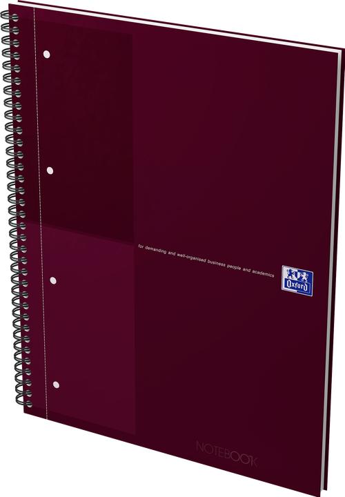 Image du produit Oxford Notizbuch (A4+, À rayures, Couverture rigide)