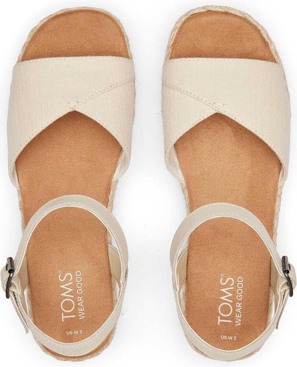 Actual product image Toms W's Abby Slubby Woven/Leather (39)