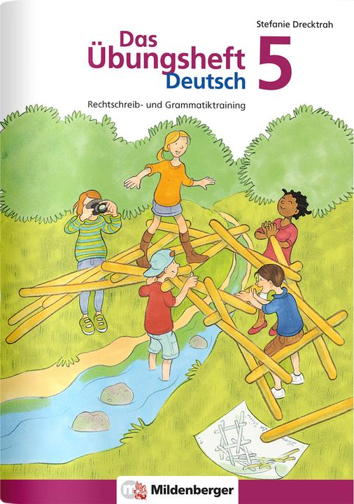 Actual product image Das Übungsheft Deutsch 5 (German, Stefanie Drecktrah, 2016)