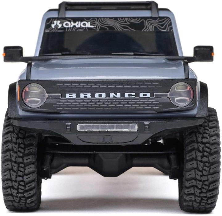 Produktbild Axial Rock Crawler SCX30 Ford Bronco 1:30 RTR Grau (RTR Ready-to-Run)