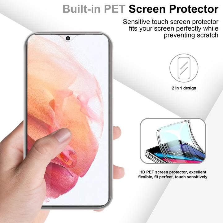 Produktbild Cadorabo TPU 360 Grad Case Hülle (Samsung Galaxy S22)