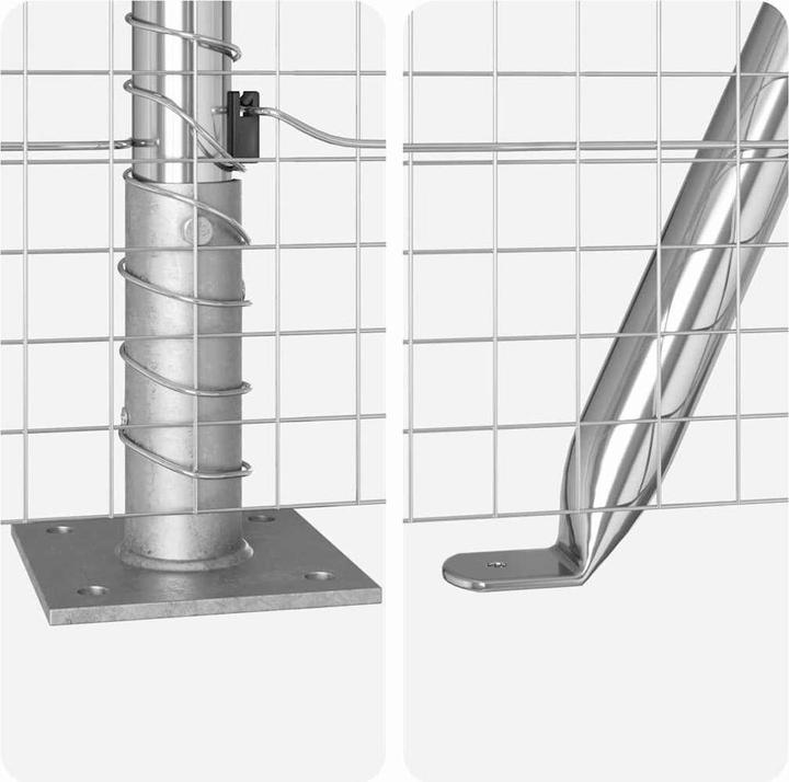 Produktbild vidaXL Zaunpfosten