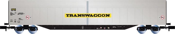 Produktbild Arnold CH-TWA 4-achsiger Schiebewandwagen Habbins Transw (Spur N)
