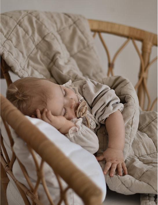 Image du produit Nattiot Couverture Anna Sable (100 x 87 cm)