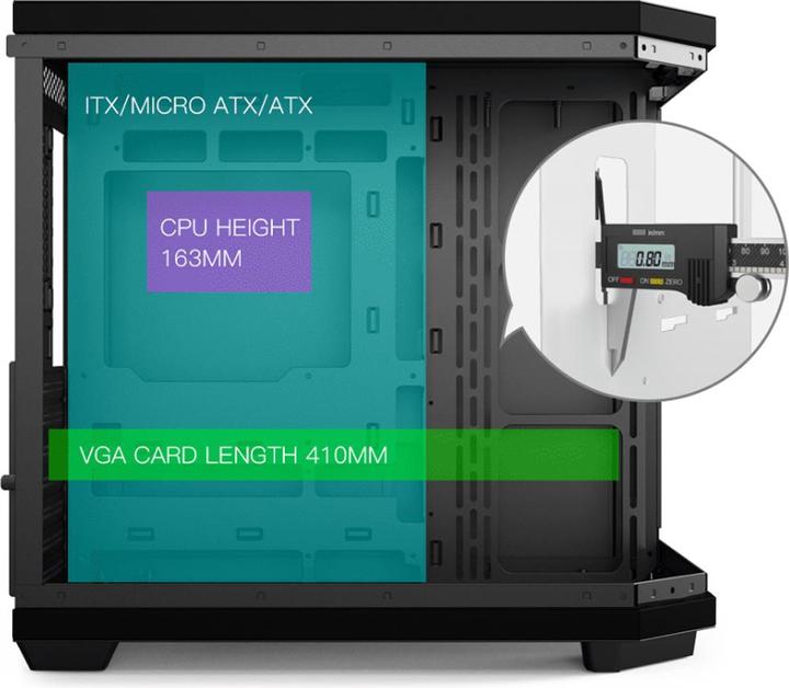 Immagine prodotto Rockstable RS-PCC1 (ATX, mATX, Mini-ITX)