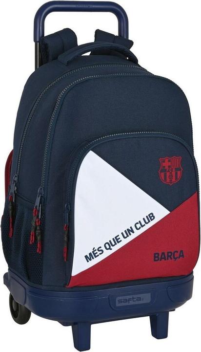 Produktbild FC Barcelona School Rucksack with Wheels F.C. Barcelona Corporativa Blue Maroon (33 x 45 x 22 cm)