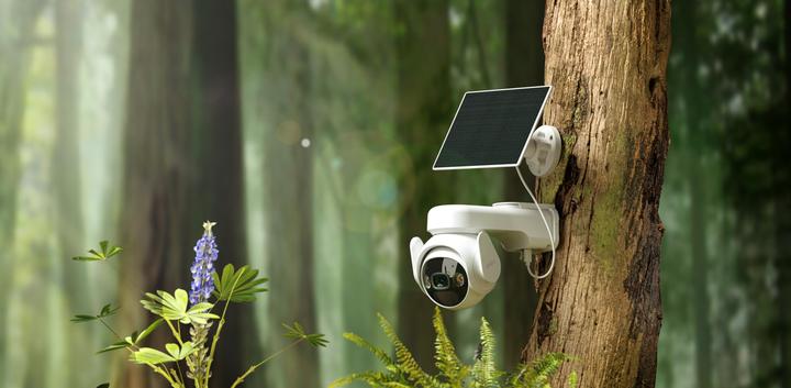 Actual product image Imou Cell PT 4G Kit 3MP Batteriebetriebene IP Kamera mit Solarpanel und SIM (2304 x 1296 Pixels)