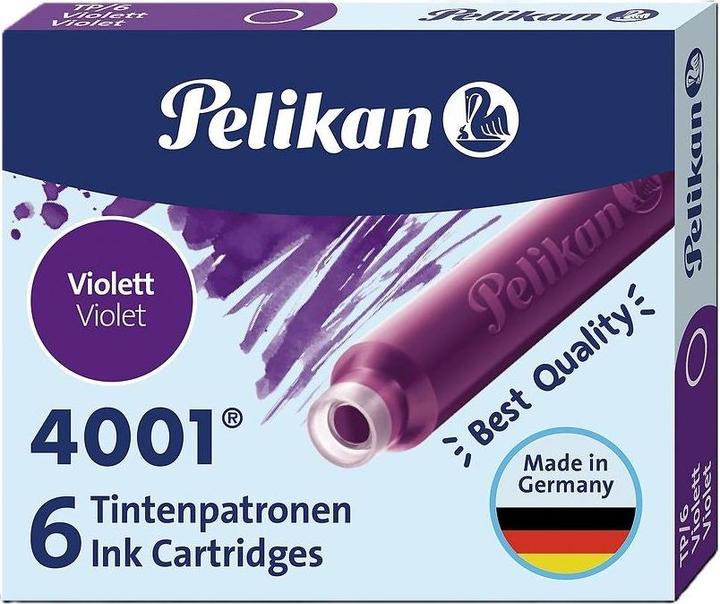 Produktbild Pelikan Standard-Tintenpatronen 4001 (Füllertinte, Violett)