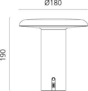 Produktbild Artemide Takku (120 lm)
