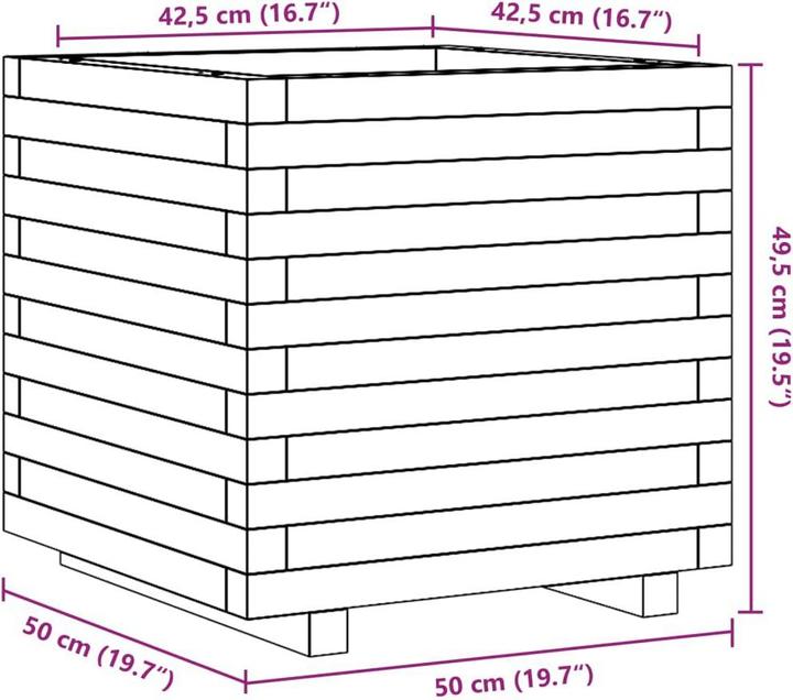 Produktbild vidaXL Pflanzgefäss