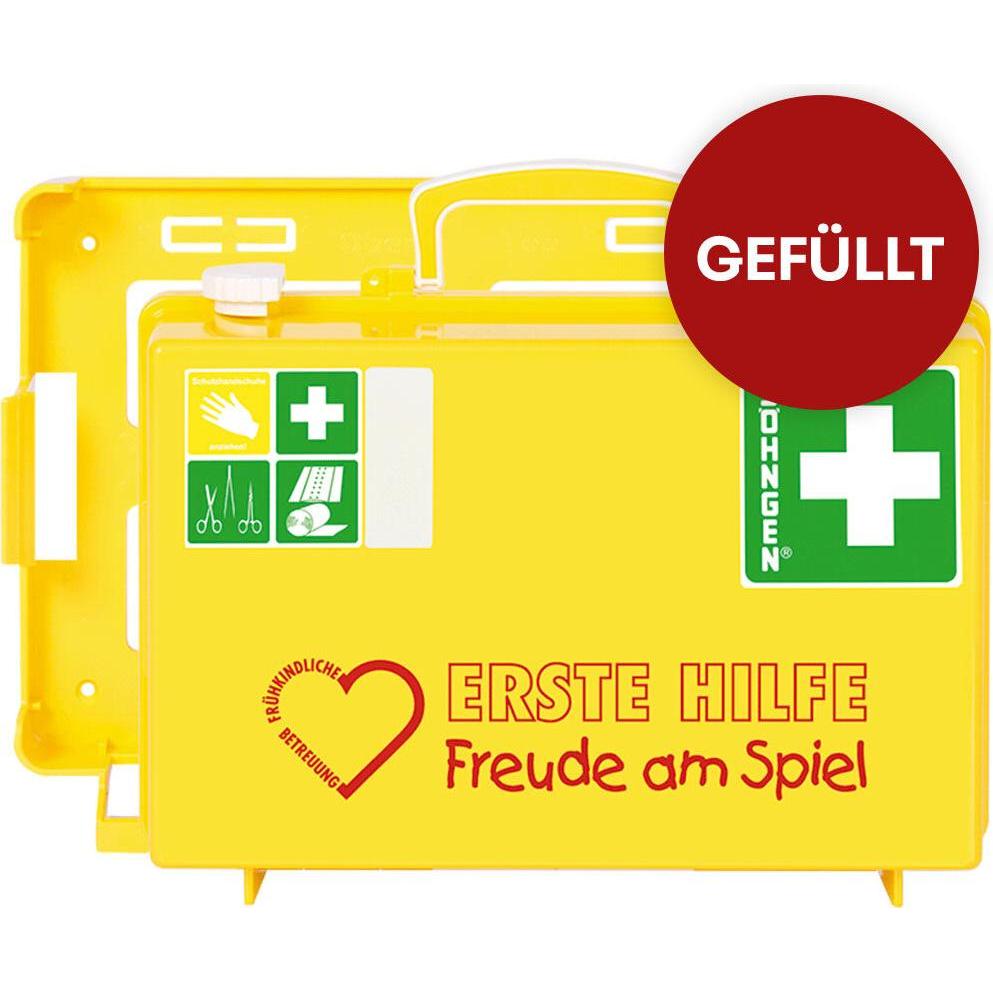 Söhngen Erste-Hilfe-Koffer SN-CD Freude am Spiel ohne DIN gelb (0350061)