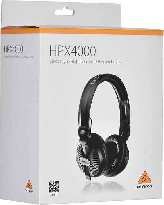 Actual product image Behringer Hpx4000 (No noise cancellation, Cable)