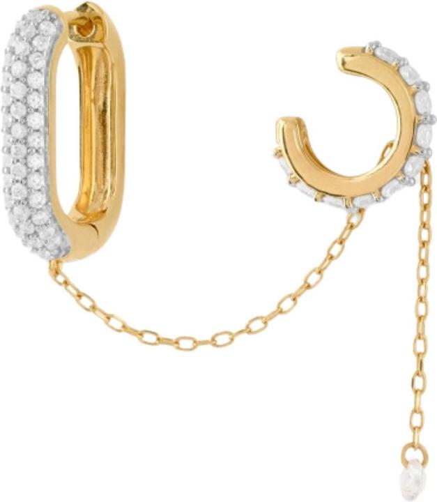 Immagine prodotto Guess Orecchini NUANCE PAVE&PEND da 17MM (Argento)