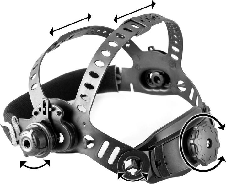 Produktbild Stahlwerk Kopfband für Schweisshelme mit Polster und austauschbarem Schweissband (Gehörschutz Ersatzpolster)