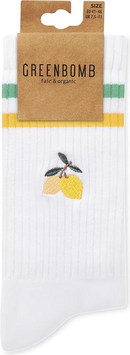 Produktbild Greenbomb Tennis Socks Lemon (Einzelpack, 41 - 46)