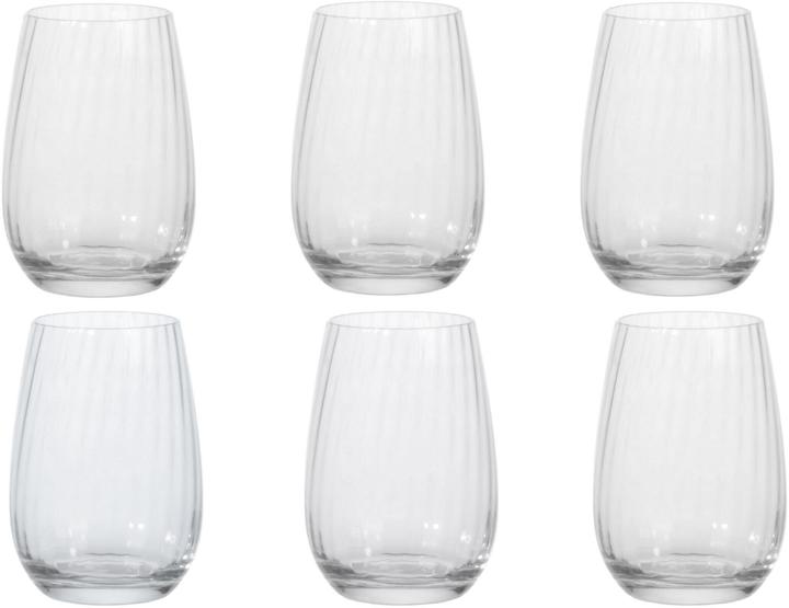 Arcoroc Longdrinkbecher Outline 37cl, 6er-Pack (3.70 dl, 6x, Longdrinkgläser)