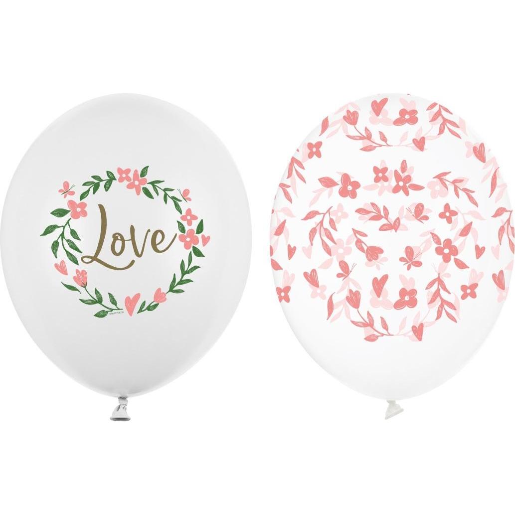 Partydeco Luftballons sortiert - Love (50St.)