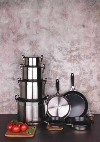 Image du produit MasterPRO Casserole avec couvercle (20 cm, Casserole)