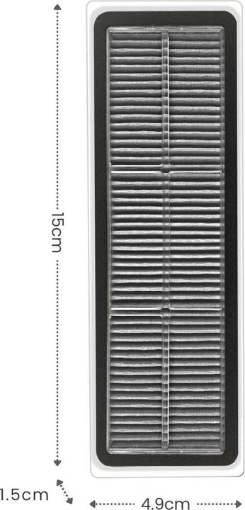 Hermex Alternativer Filter für Xiaomi Saugroboter X10 S10 S20