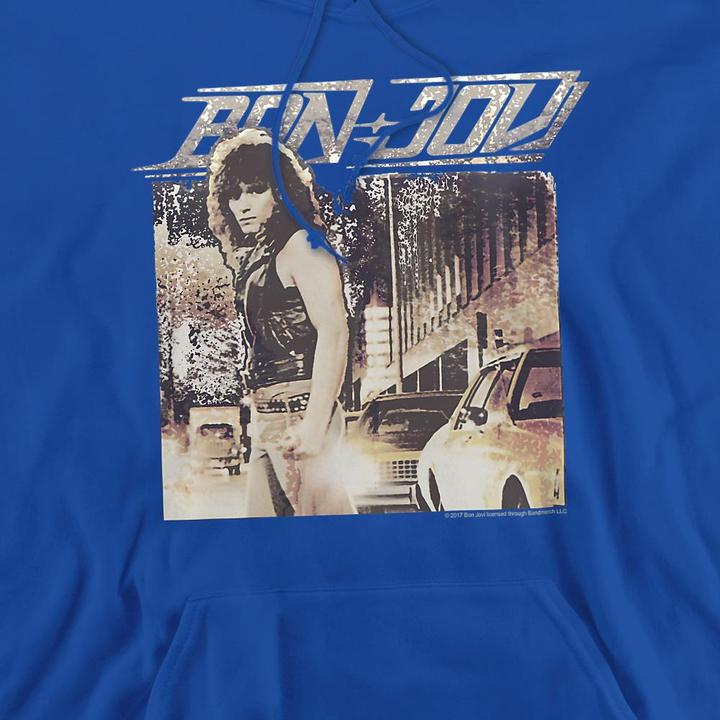 Produktbild Bon Jovi Runaway Jon Kapuzenpullover (L)
